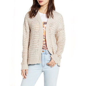 🌵Cotton Emporium Open Stitch Cardigan Size L